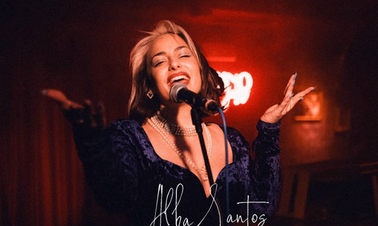 Alba Santos promotional portrait
