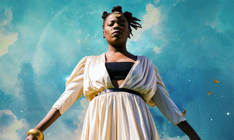 Malika Tirolien performance photograph