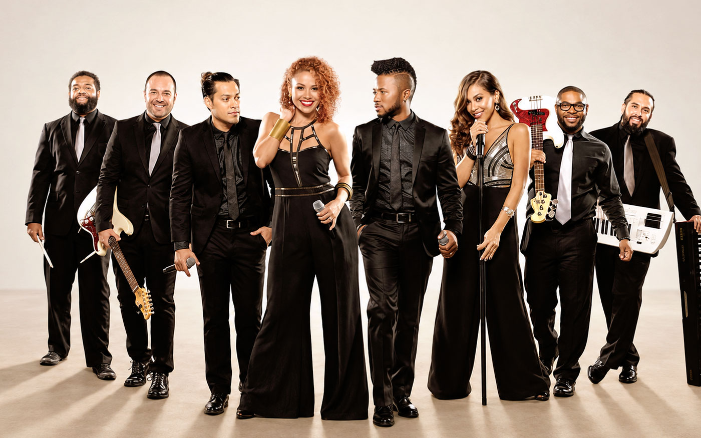 Flavor international Top 40 band