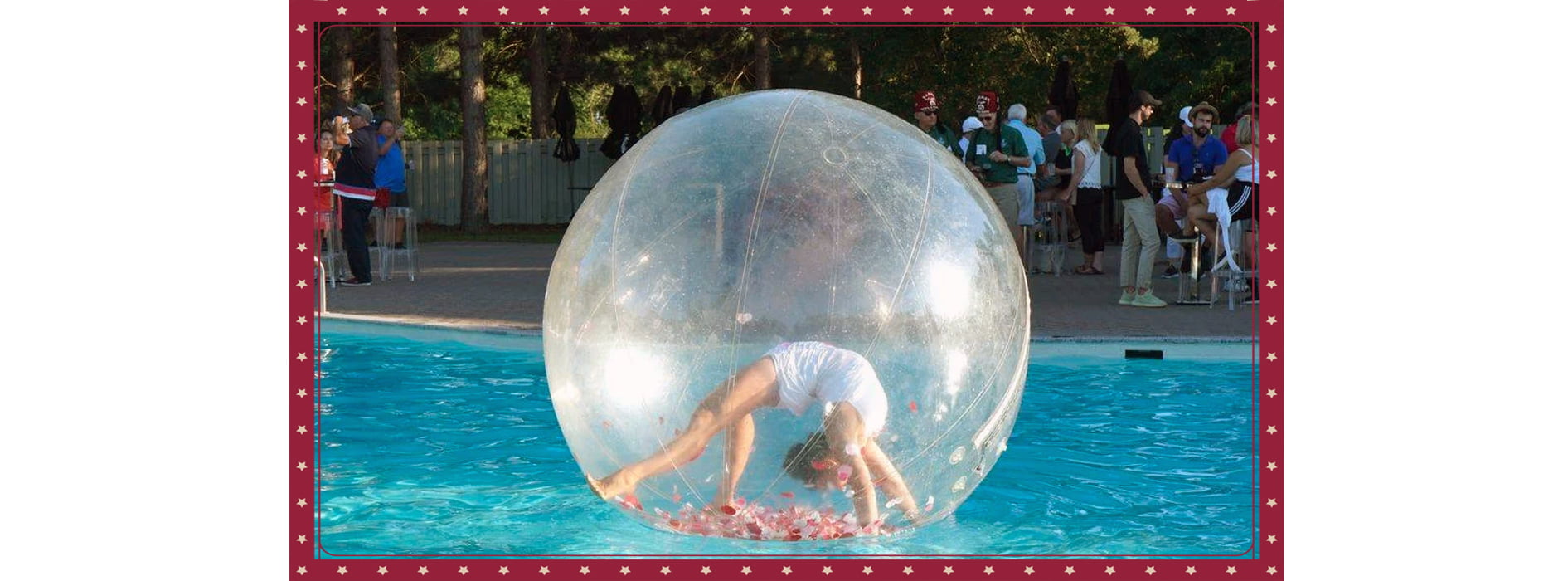 Bubble Dance circus performance
