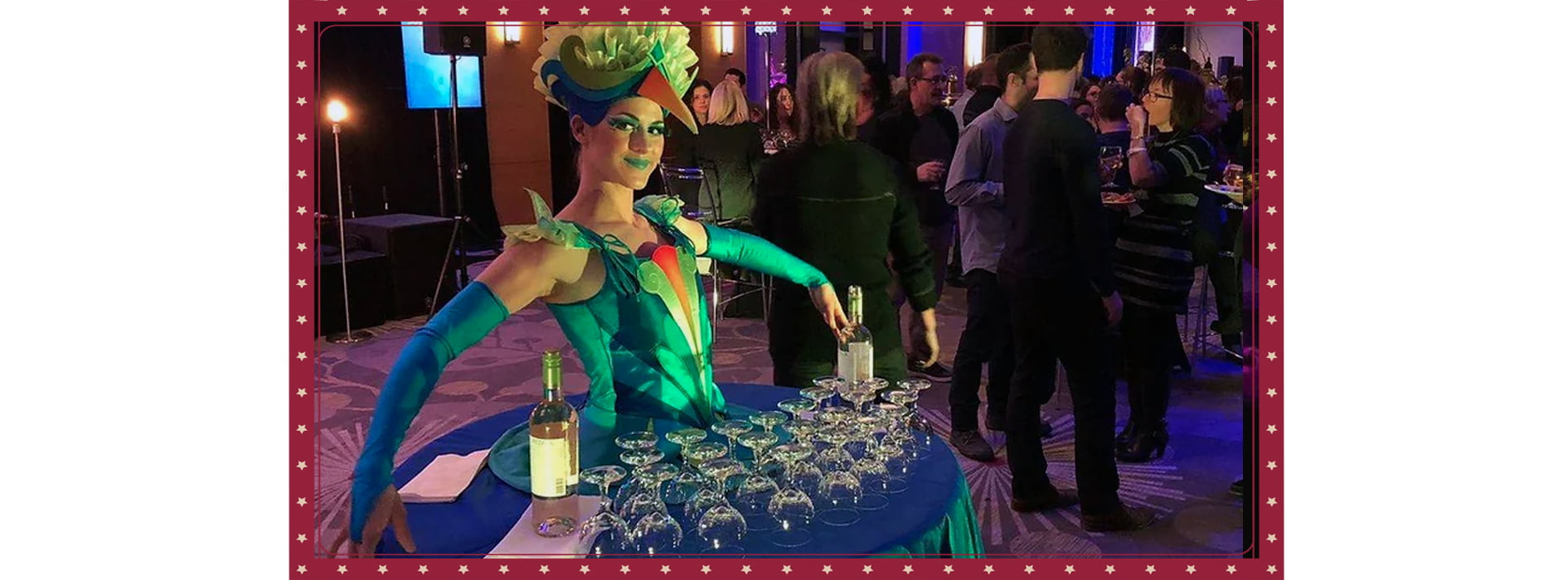 Living Table circus performance
